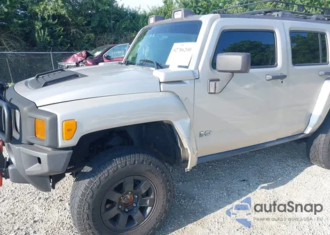 2007 Hummer H3 Suv z USA, uszkodzony, nr VIN 5GTDN13E778255507